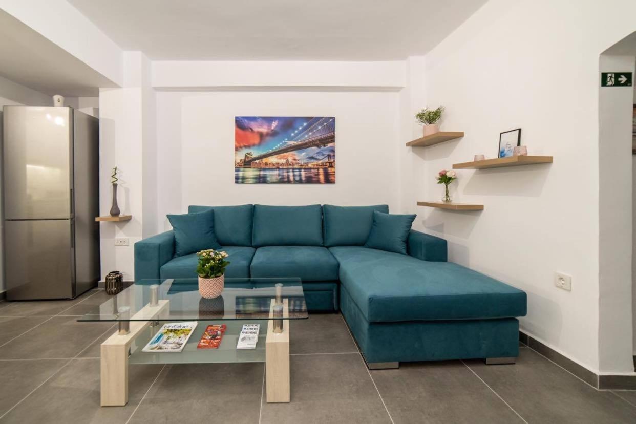 雅典Brand New Aprt With Backyard In Lycabettus Hill !公寓 外观 照片